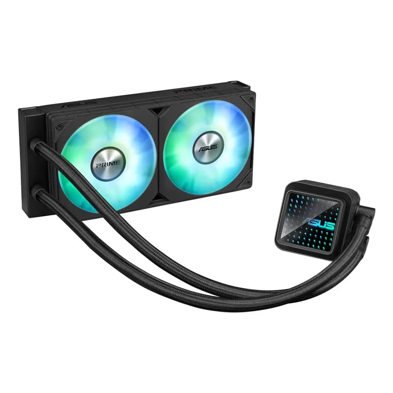 K ASUS PRIME LC 240 ARGB Noir Refroidissement complet de l'eau pour les processeurs