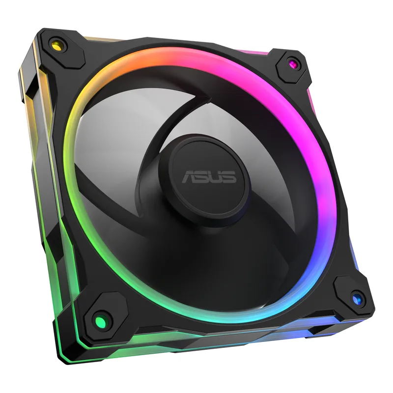 120mm ASUS PRIME MR120 ARGB Ventilateur de boîtier Noir, 120 mm, PWM