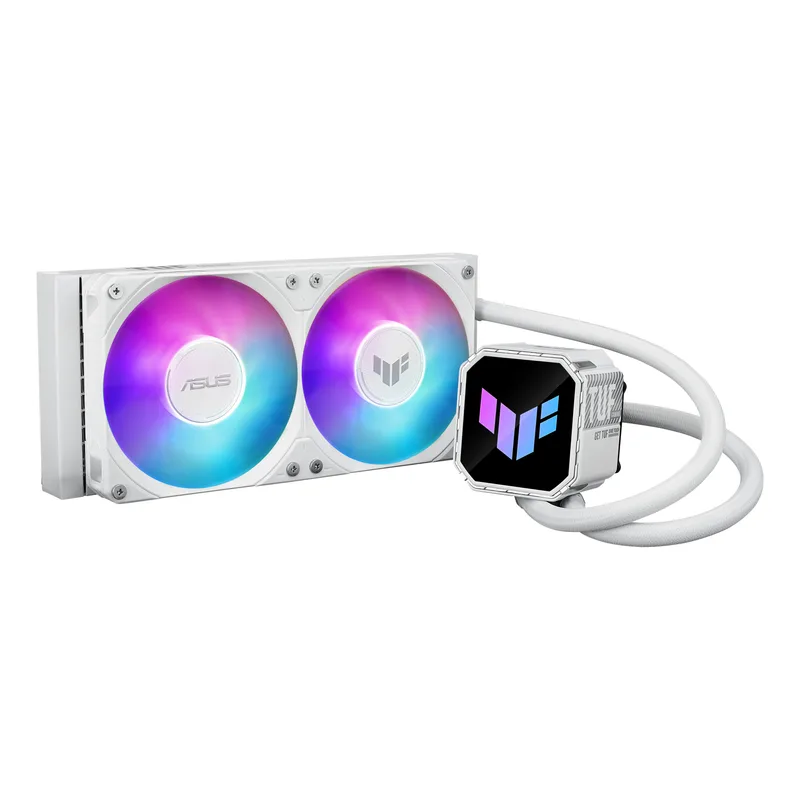 K ASUS TUF Gaming LC III 240 ARGB Blanc AIO Refroidissement de l'eau pour les processeurs