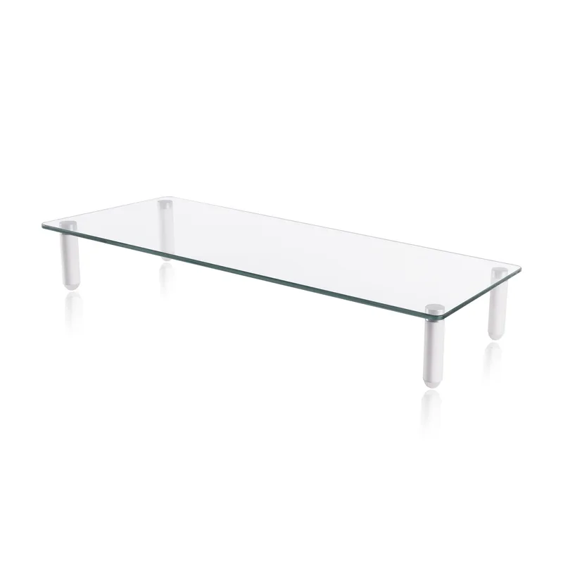 Equip Augmentation de table de moniteur Table de verre 20Kg Noir Retail