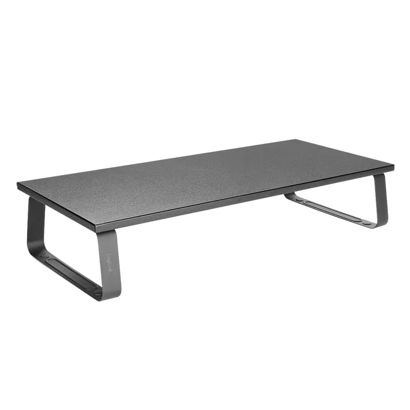 LogiLink Moniteur Riser - Installation - pour affichage LCD/ordinateur portable - Presse, acier, vinyle éthylène