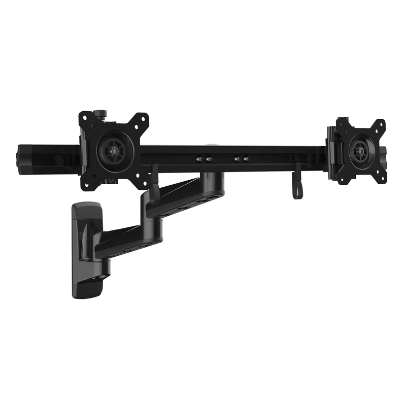 STARTECH.COM Montage mural Bras double moniteur - pivotant - Double support moniteur - Fr deux 38cm 15Zoll à 60cm 24Zoll Monitore VESA