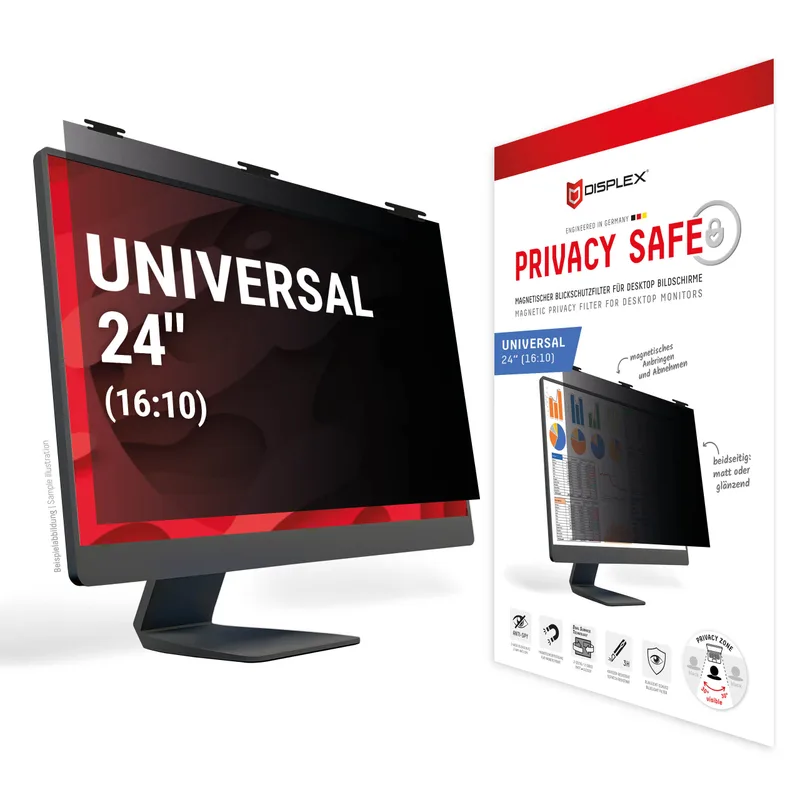DISPLEX Privacy Safe Desktop Uni 24" (16:10)