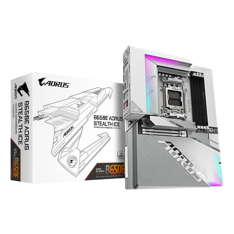 GIGA B650E AORUS STEALTH ICE AM5/DDR5/ATX