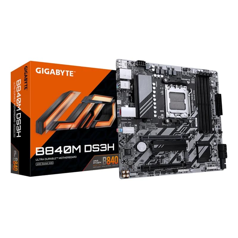 Gigabyte B840M DS3H (B840.AM5.mATX.DDR5)