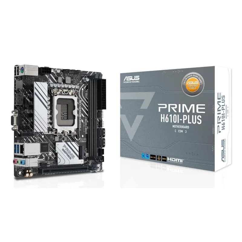 ASUS PRIME H610I-PLUS-CSM (AMD.AM4.DDR4.mATX)