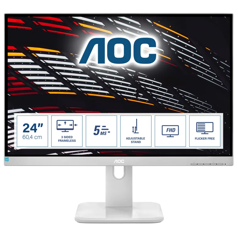 AOC 60.5cm (23.8") 24P1/GR 16:09 HDMI+DP+DVI+USB IPS Li.gr