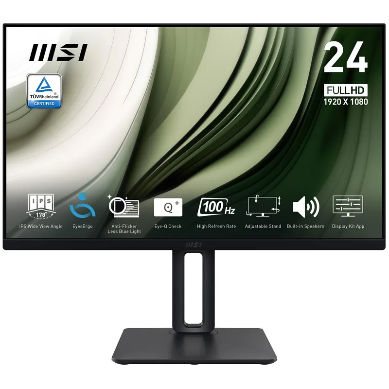 MSI PRO MP245PG 60cm (24") IPS FHD HDMI/DP 4ms 100Hz Pivot