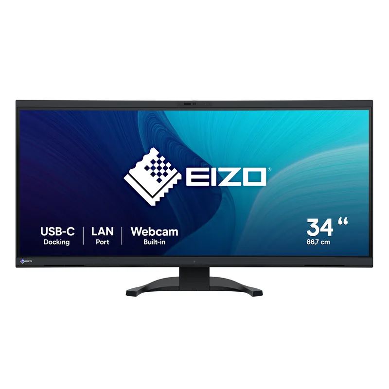 EIZO 86.7cm (34.1") EV3450XC-BK 21:9 4K 2xHDMI+DP+USB-C Curv