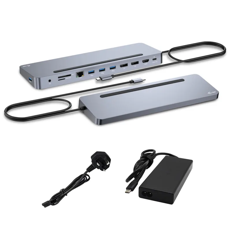 D I-TEC USB-C ERGO DOCK + CHARGER