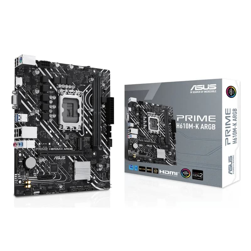 MB ASUS PRIME H610M-K ARGB (Intel.1700.DDR5.mATX)