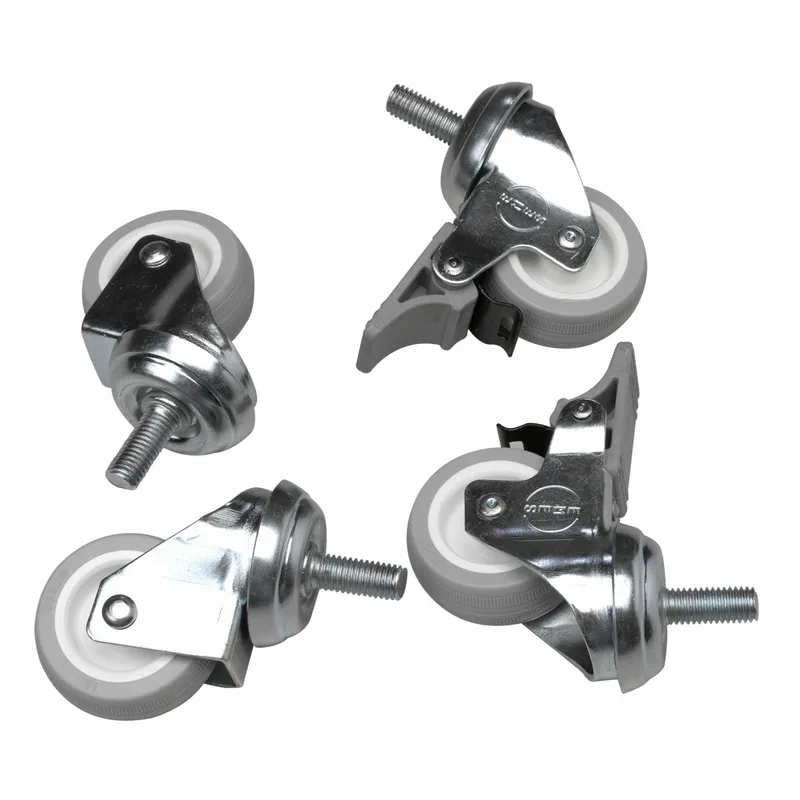 Equip EZW-1 4xRäder für Serverkranken 60mm Argent