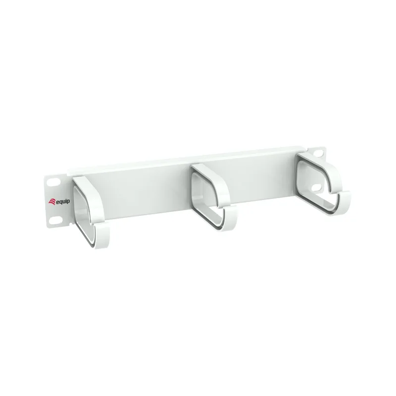 Equip Conduire le câble 10" 1HE 3x Bagues en plastique Blanc