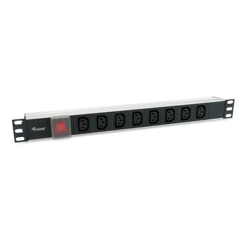 Equip Multiprise 19"(1HE)8fach IEC320C14.1.8m Câble.si