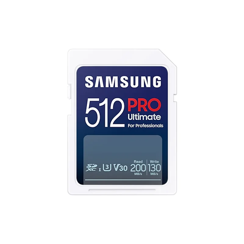 CARD Card 512GB Samsung XC PRO Ultimate (CL10) Reader retail