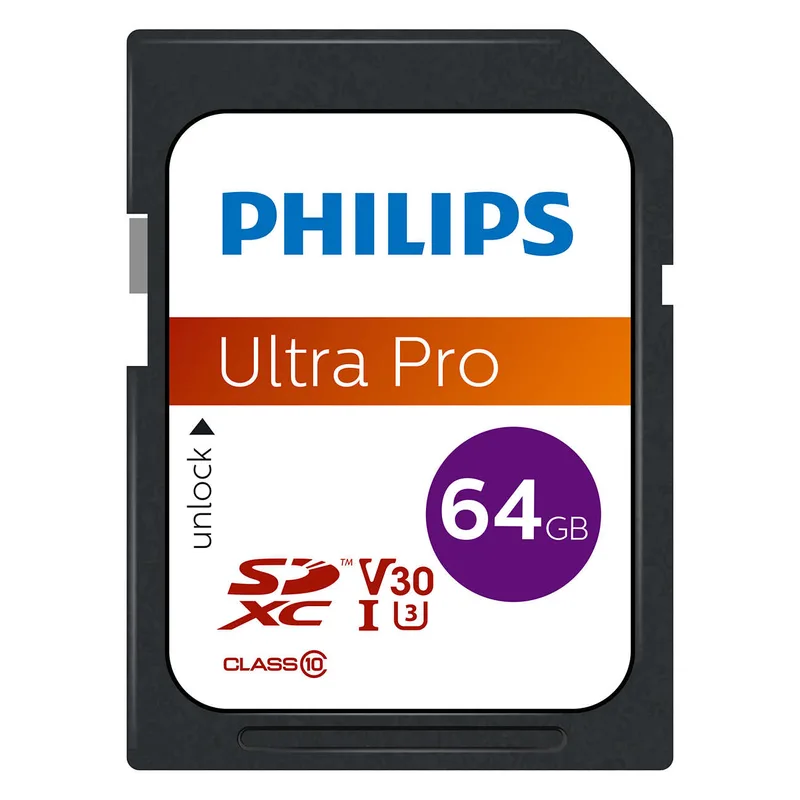 CARD Philips XC Card 64GB Class 10 UHS-I U3 V30 A1
