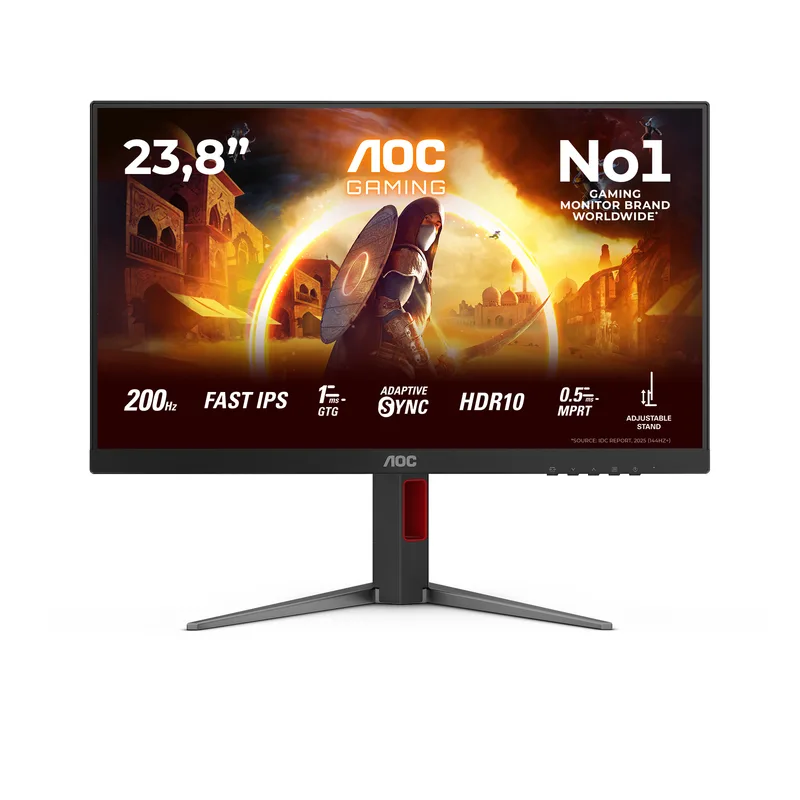 AOC 60.5cm (23.8") 24G4HA 16:09 2xHDMI+DP black/red