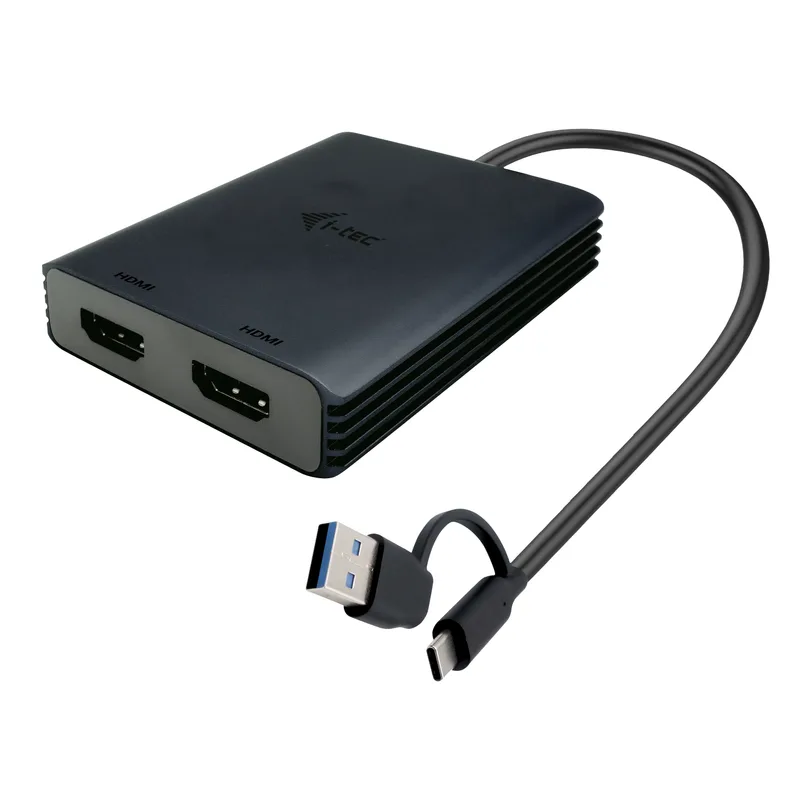I-TEC USB-A/C 2X HDMI Adaptateur