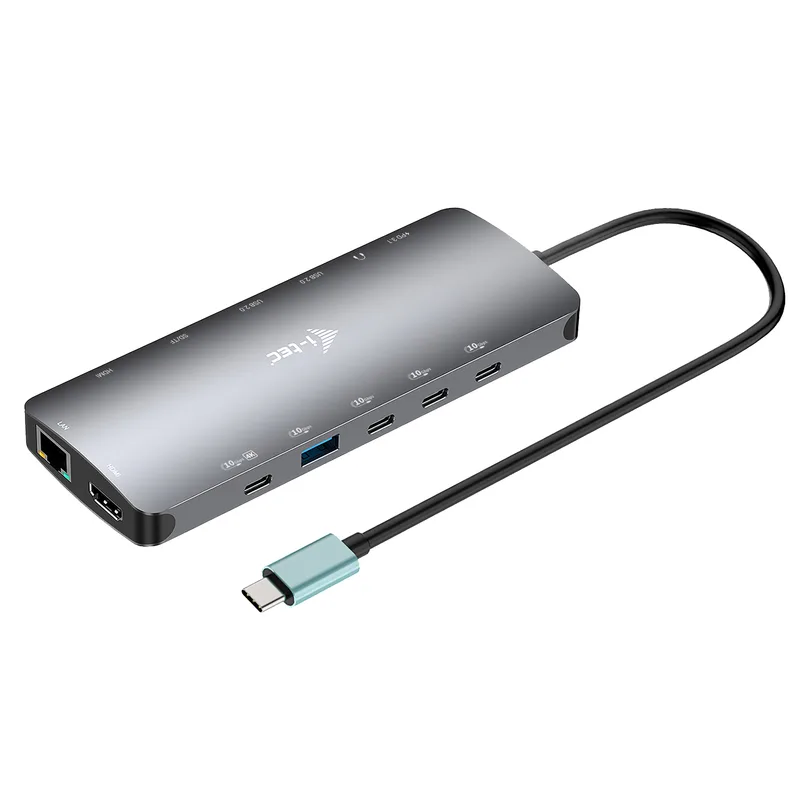 I-TEC USB-C Metal Nano 3x Display Docking Station 2x HDMI 1x USB-C video LAN Audio