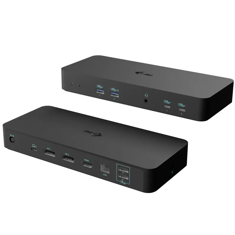 I-TEC USB-C Intelligent Triple Display Docking Station 1xHDMI 2xDP 1xGLAN 2xUSB-C Gen2