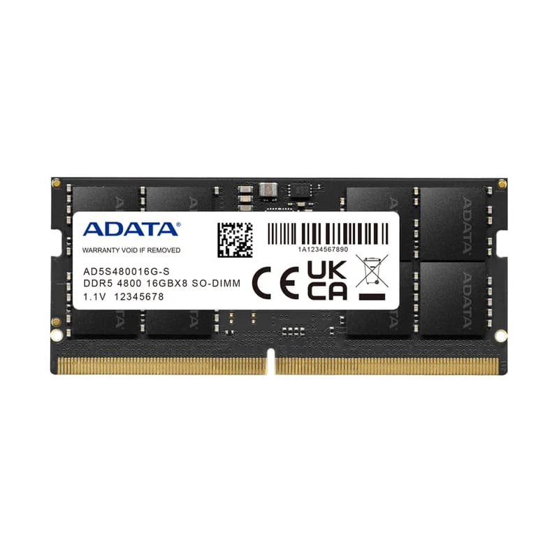 16 GB ADATA SO-DIMM 4800 (Noir, AD5S480016G-S, Premier)