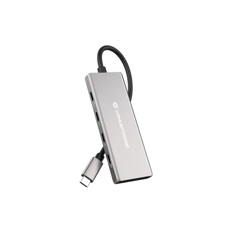 CONCEPTRONIC 7-1 Dock USB-C->3xUSB-C/3xUSB-A/+ 25cm gr