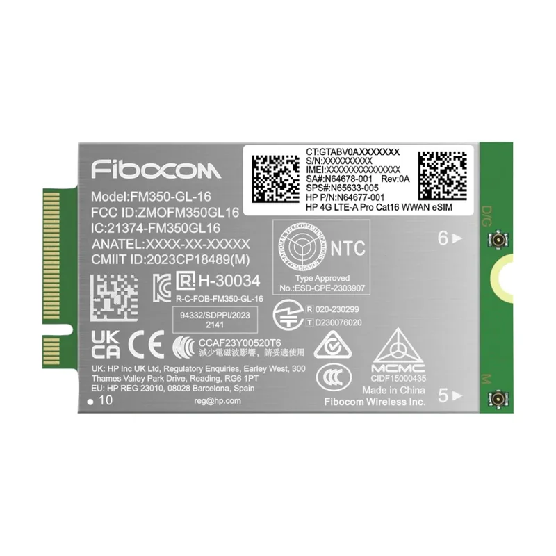 HP Funkmodem 4G LTE-A WWAN Modul