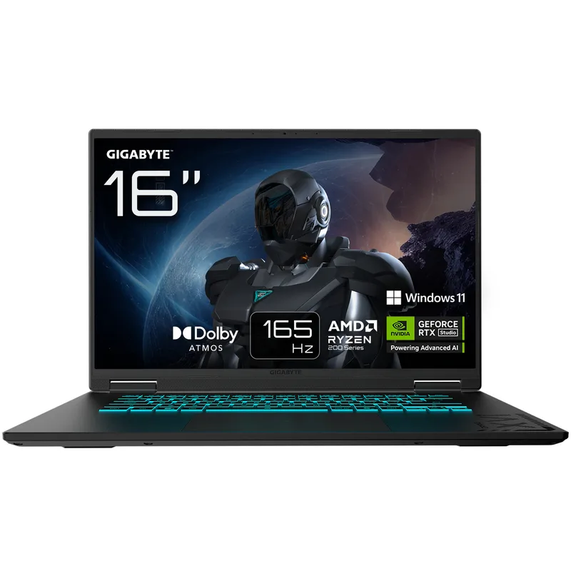 Gigabyte GAMING A16 3VH AMD Ryzen™ 7 260 16GB/1TB/RTX5060 W11Home