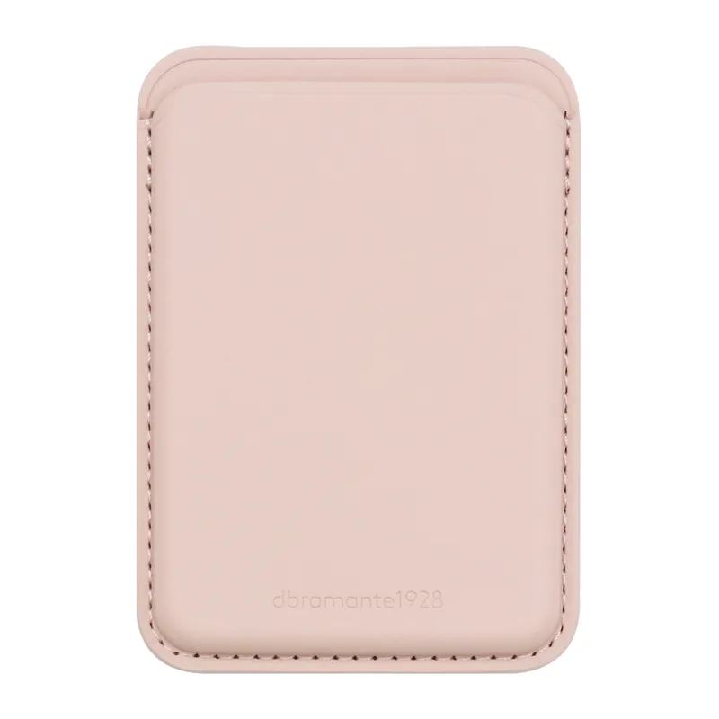 dbramante1928 Wallet with MagSafe ICON - Pink Sand