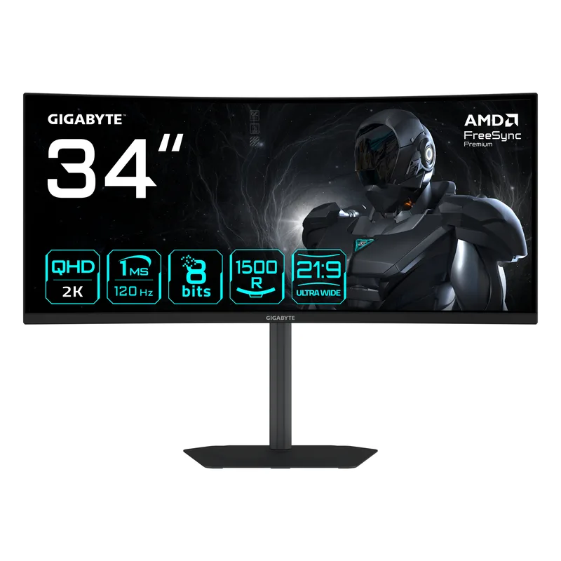 GIGABYTE GS34WQCA Curved Gaming Moniteur 86,4 cm (34 Zoll)