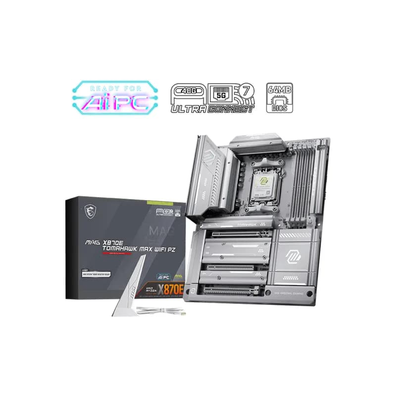 MSI MAG X870E Tomahawk Max WiFi Project Zero (X870E,AM5,ATX,