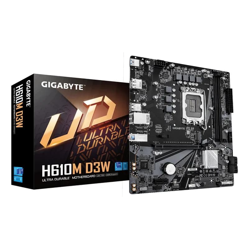 Gigabyte H610M D3W (H610,S1700,mATX,DDR5