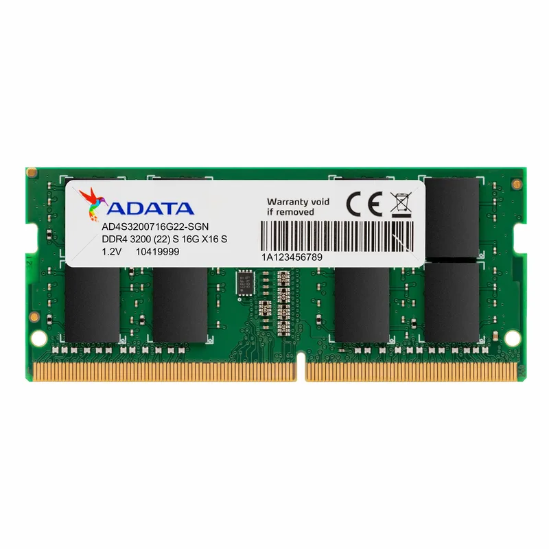 8GB ADATA SO-DIMM 3200 (grn, AD4S32008G22-SGN, Premier, INTEL XMP)