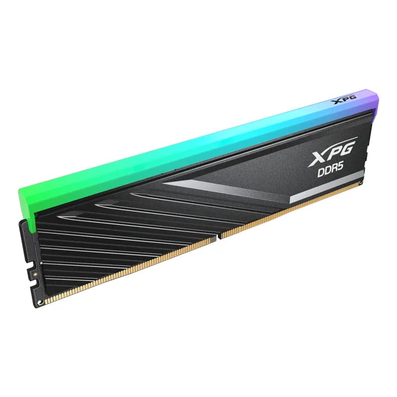 ADATA DIMM 8 GB DDR5-5600 (1x 8 GB) (Noir, AX5U5600C468G-SLABRBK, XPG Lancer Blade RGB, INTEL XMP, AMD EXPO)