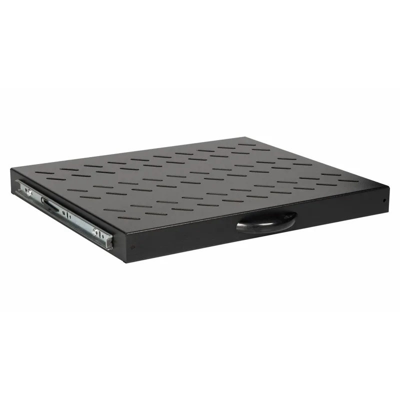 19" Sol spécialisé pour les armoires de serveurs 60cm 1U Noir