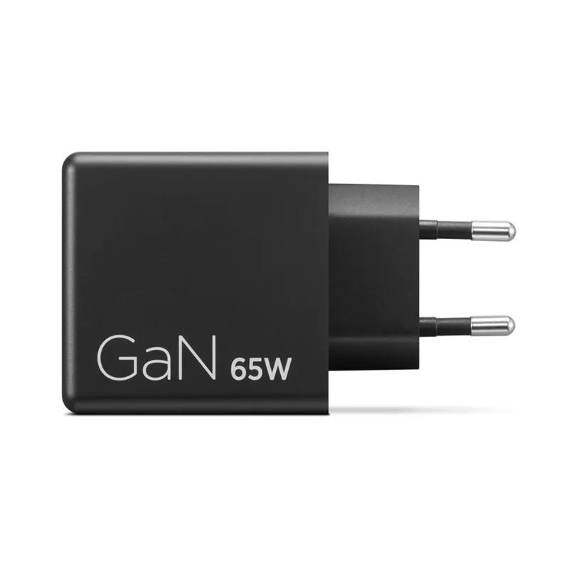 N Lenovo Dual USB-C 65W GAN-Chargeur/ Alimentation Noir inclus USB-C Câble (1,5m)