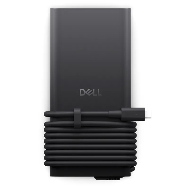 N Dell E5 280W USB-C GaN AC Adaptateur with Power Cord EURO 1yr Ltd HW Warranty SnP