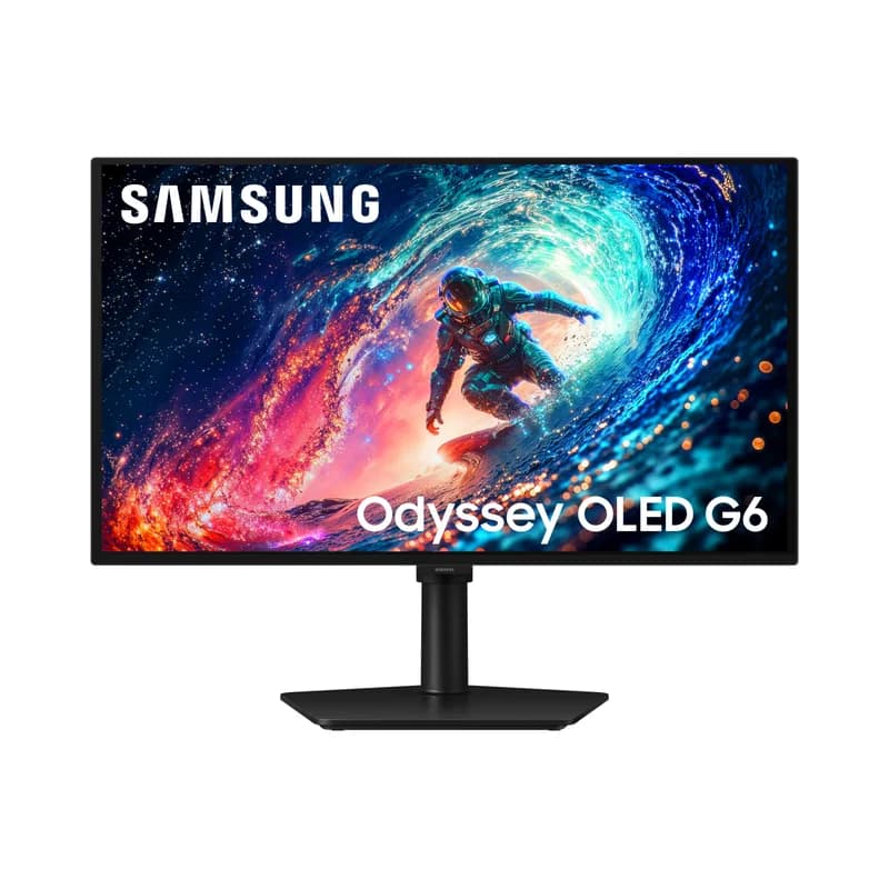 67cm/27" (2560x1440) Samsung S27HG612SU 16:9 WQHD QD-OLED 0,03ms 240Hz DisplayPort HDMI VESA HDR10+ FreeSync Black