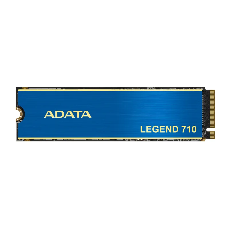ADATA LEGEND 710 256 GB (Bleu/gold, PCIe 3.0 x4, NVMe 1.4, M.2 2280)