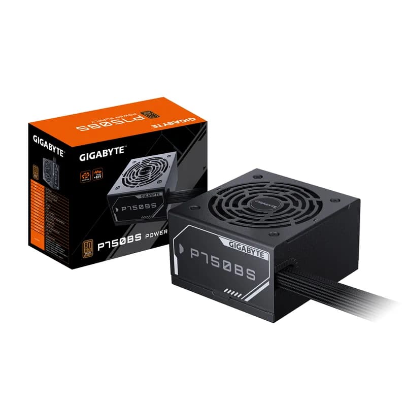 750W GIGABYTE P750BS ATX Alimentation 80+ Bronze