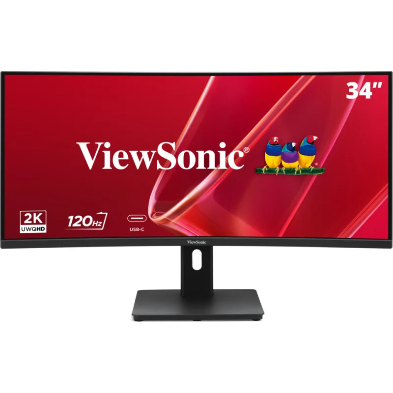 VA3420C-2 Curved Office Moniteur 87 cm (34 Zoll) Ultra Wide QHD, 21:9, 3,5ms, VA, 120Hz, HDR10, USB-C