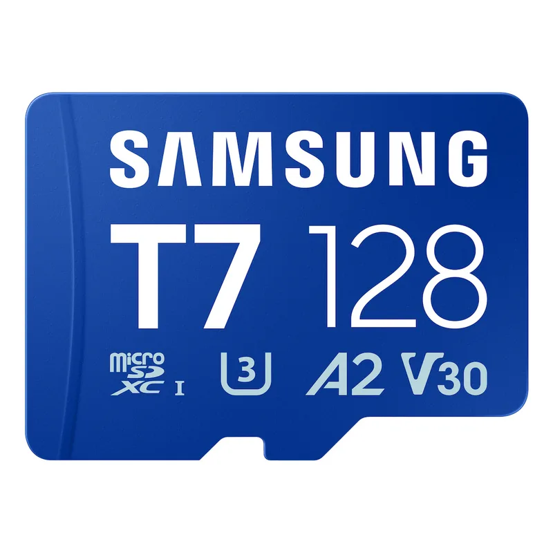 CARD SAMSUNG T7 microSD Carte mémoire 128GB pour les smartphones Tablets et consoles de handheld jusqu'à 170MB/s Lire MB-MB256T/WW