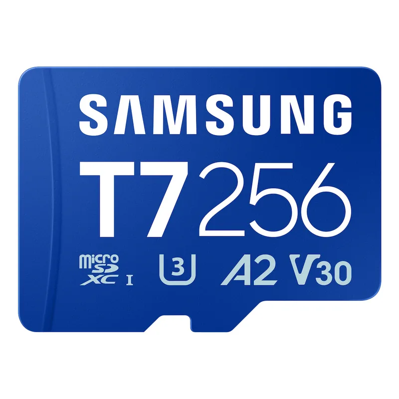 CARD SAMSUNG T7 microSD Carte mémoire 256GB pour les smartphones Tablets et consoles de handheld jusqu'à 170MB/s Lire MB-MB256T/WW