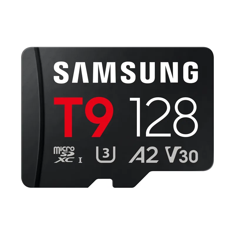 CARD SAMSUNG T9 microSD Carte mémoire avec USB-Lecteur de cartes 128GB jusqu'à 200 MB/s Lecture et 130 MB/s Lettre MB-MH128TB/WW