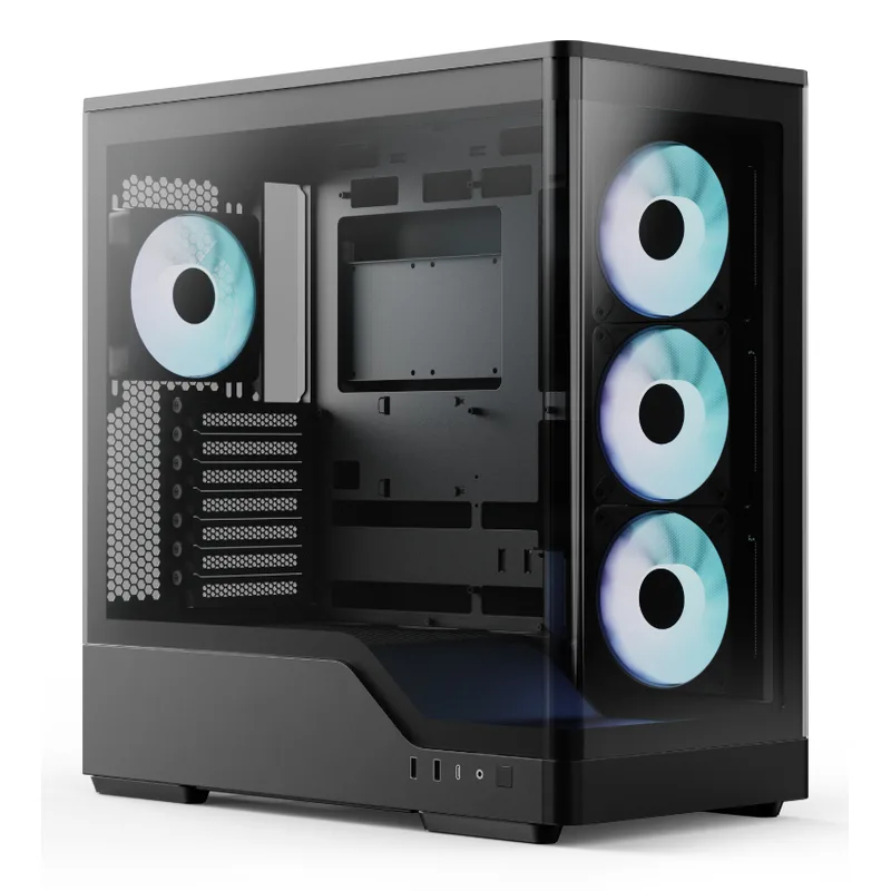 Midi AeroCool Geh Midi P500A Black ACCS-P500A-001