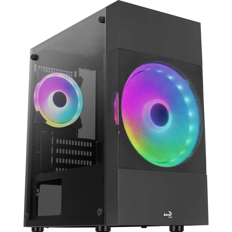 Mini AeroCool Atomic Lite v1 Black MicroATX/MiniITX