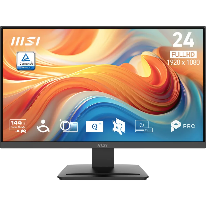 60,5 cm (23.8") 1920 x 1080 Pixel MSI 9S6-3PE1CH-015 16:9 Full HD VA 4 ms 144 Hz DisplayPort HDMI VESA