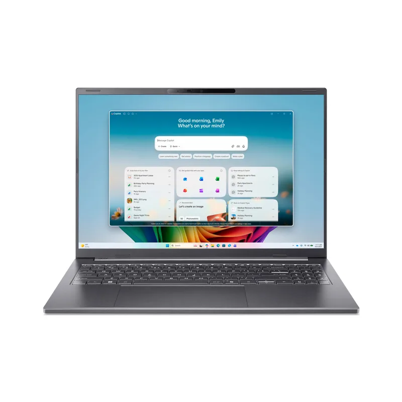 Acer Aspire 16 AI OLED 16 CU9-386H/16GB/512SSD/W11 Home