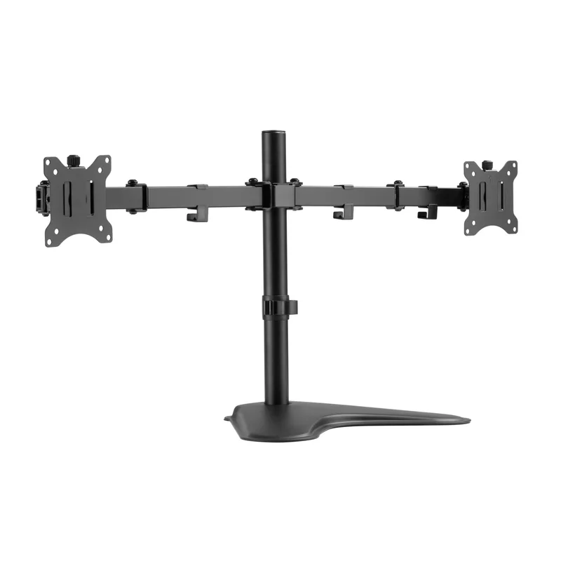 Equip Pied de table 17"32"/2TFT 360° Economy 8Kg Noir lite Retail