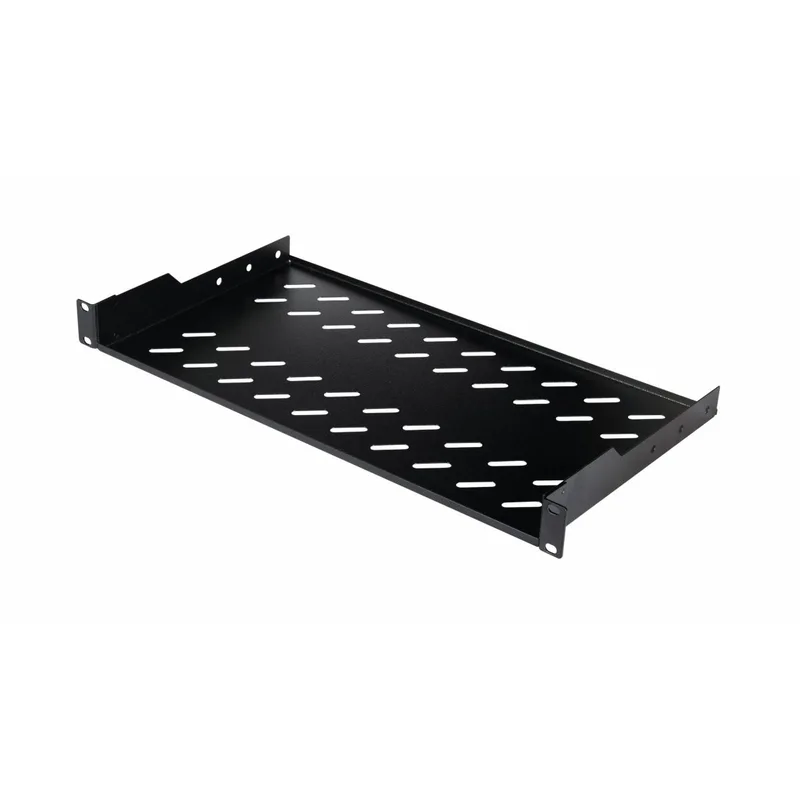 Equip 19" Sol fixe pour placards de serveurs 25cm 1U Noir
